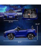 Aosom 12V Kids Electric Ride On Car, Licensed Audi Rs e-tron Gt