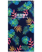 Tommy Bahama Home Leafy Paradise Cotton Oversized Beach Towel, 72" x 36"