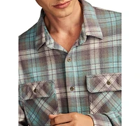 Lucky Brand Men's Brushed Long Sleeve Knit Shirt