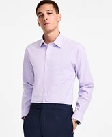 B by Brooks Brothers Men's Regular-Fit Solid Dress Shirt