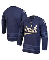 Under Armour Men's Navy Notre Dame Fighting Irish Ireland Replica Hockey Jersey