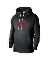 Nike Men's Black Miami Heat 2024/25 City Edition Courtside Standard Issue Pullover Hoodie