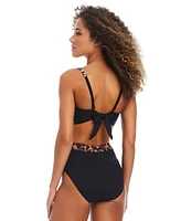 Bar Iii Women's My Skin Ring One-Piece Swimsuit, Exclusively at Macy's