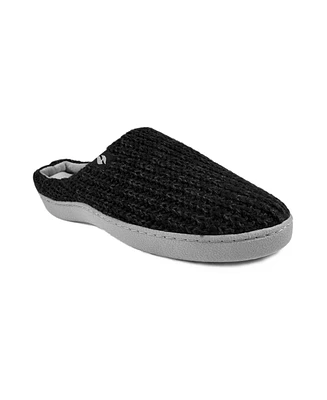 Heat Holders Women's Audrey Rib Knit Scuff Slipper