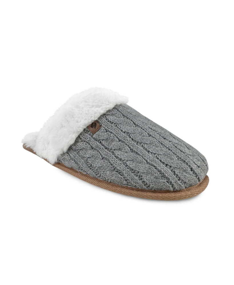 Heat Holders Women's Aria Faux Fur Scuff Slippers