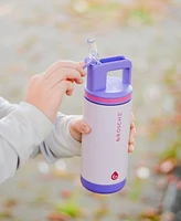 Grosche Alpine Flip 'N Sip 16 oz. Kids Insulated Water Bottle with Straw