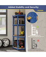 Gouun 4-Tier Corner Shelving Unit Adjustable Garage Storage Utility Rack for Warehouse