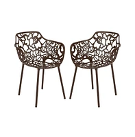 LeisureMod Modern Devon Aluminum Armchair