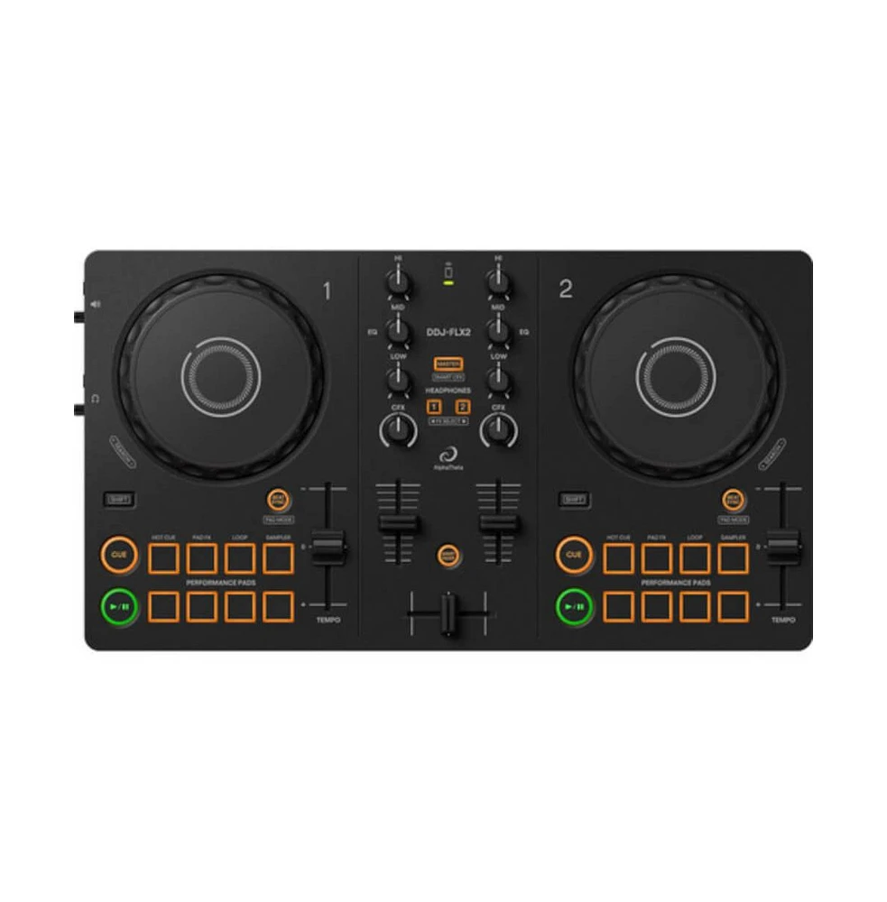 Pioneer Dj AlphaTheta Compact 2-Channel Dj Controller - Black