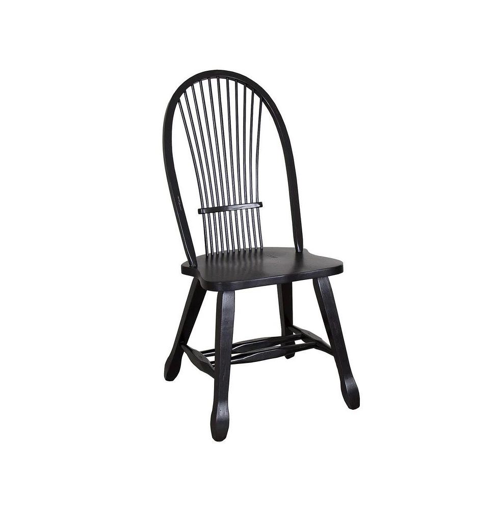 Liberty Furniture Sheaf Back Side Chair - Black