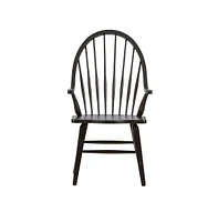 Liberty Furniture Windsor Back Arm Chair - Black