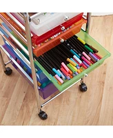 ECR4Kids 6-Drawer Mobile Organizer, Assorted