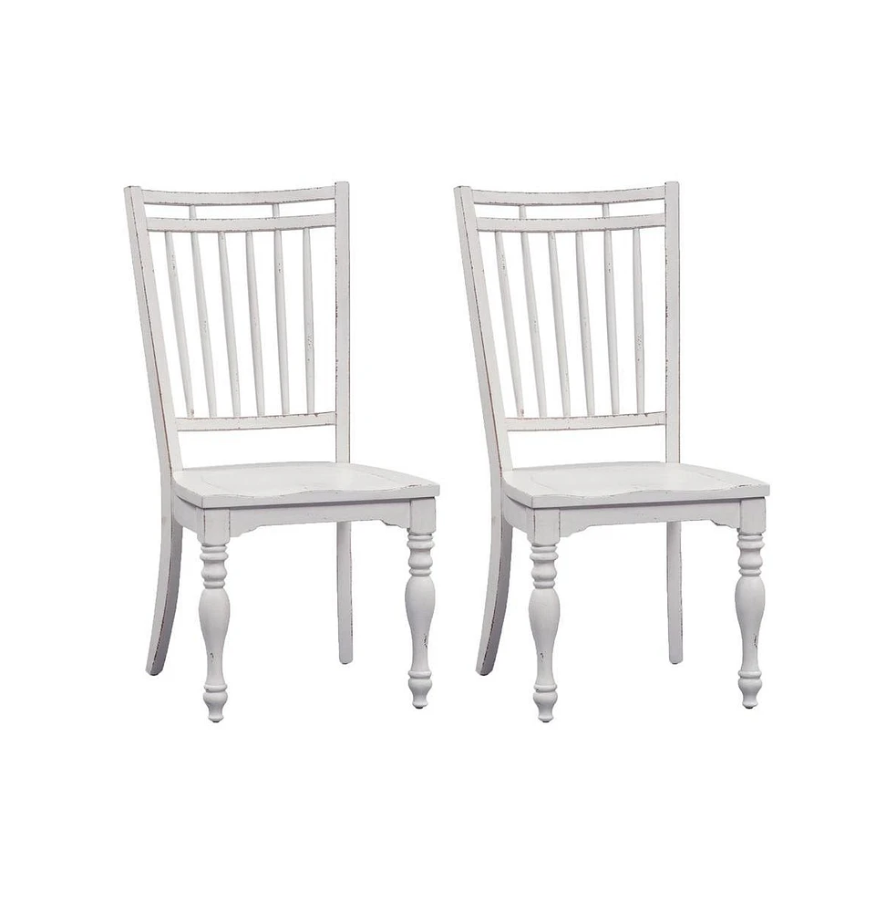 Liberty Furniture Spindle Back Side Chair (Rta)-Set of 2
