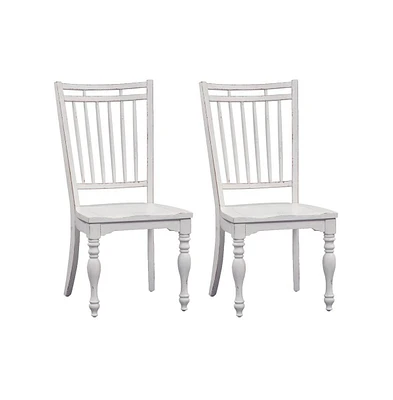 Liberty Furniture Spindle Back Side Chair (Rta)-Set of 2