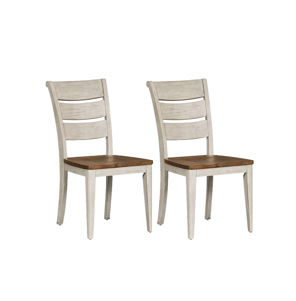 Liberty Furniture Ladder Back Side Chair (Rta)-Set of 2