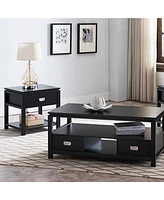 Kings Brand Furniture Willard 3-Piece Occasional Table Set
