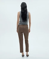 Mango Women's Mid-Rise Skinny Pants