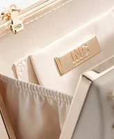 I.n.c. International Concepts Ranndi Matte Champagne Satin Clutch Crossbody