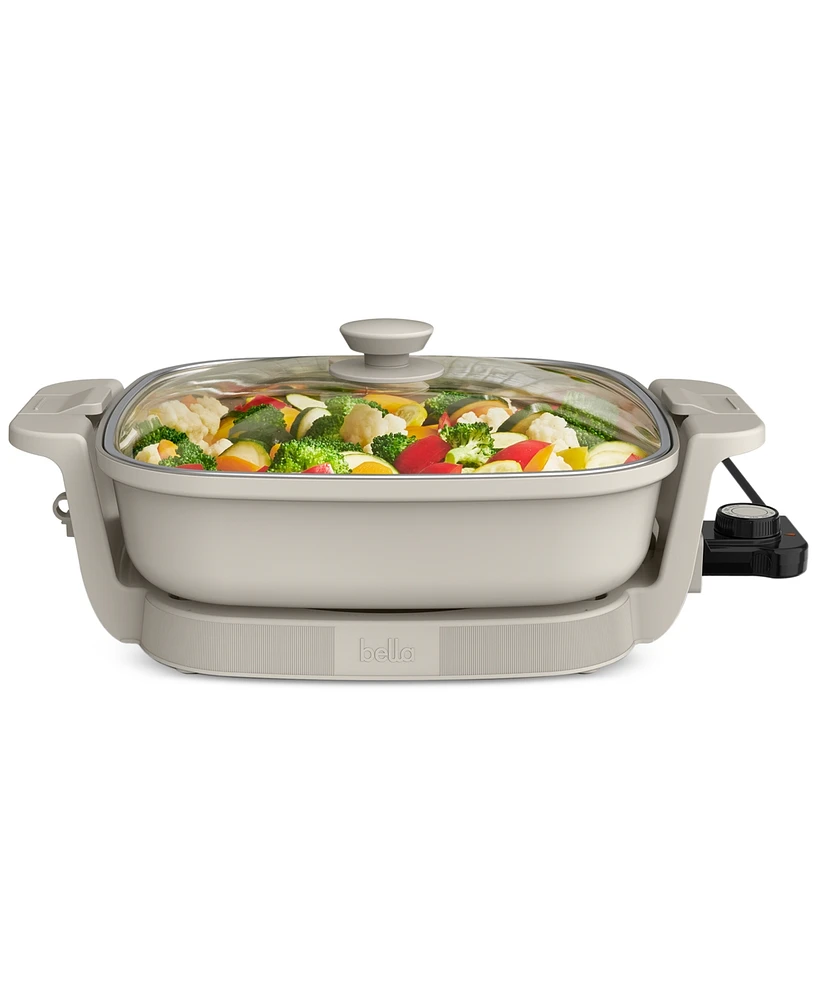 Bella 12" x 12" Make and Take Electric Skillet