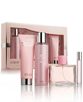 Lovery 4-Pc. Limited-Edition Romantic Moment Bath & Body Care Gift Set