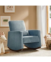 Hulala Home Tom Modern Rocking Chair with Solid Wood