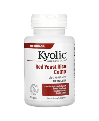 Kyolic Aged Garlic Extract Red Yeast Rice Plus CoQ10 Formula 114