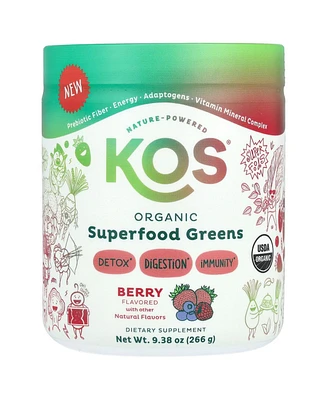 Kos Organic Superfood Greens Berry