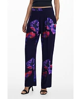 Desigual Women's Flowy floral pants