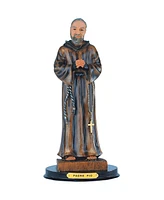 Fc Design "2-pc Set" 12"H Padre Pio Statue Saint Pio of Pietrelcina Holy Figurine Statue Ornament Home Room Office Decor and Perfect Ideas for Housewa