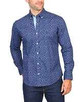 Tailorbyrd Men's Paisley Printed Sport Shirt