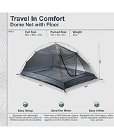 Cocoon Premium - Insect Dome Net Tent - Double