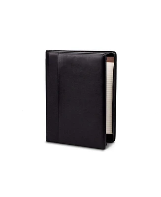 Bosca Men's Nappa Vitello Deluxe Zip Around Portfolio Organizer