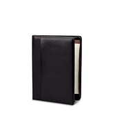 Bosca Men's Nappa Vitello Deluxe Zip Around Portfolio Organizer