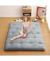 gaomon Japanese Floor Mattress Full, Portable Futon Mattress Thicken Sleeping Mattress, for Camping & Guest Room