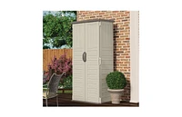 Slickblue Outdoor Heavy Duty 22 Cubic Ft Vertical Garden Storage Shed