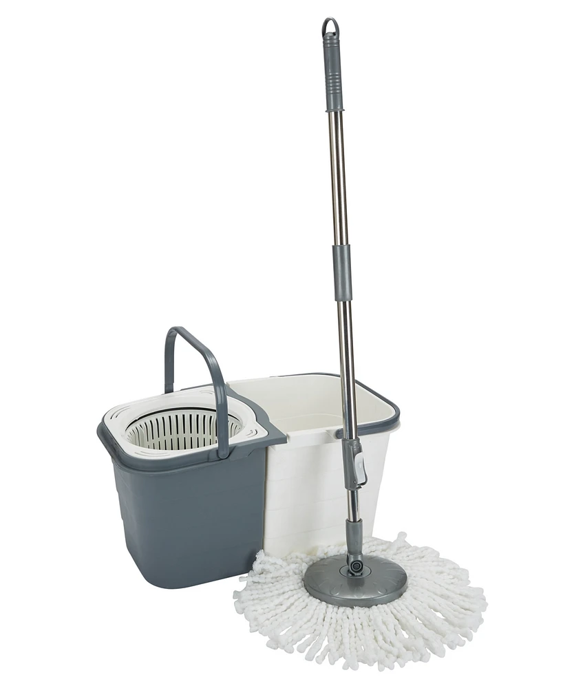 Kitchen Details 360 Deluxe Self-Wringing Mop and Detachable Bucket