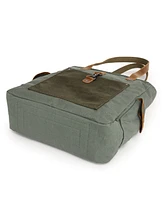 Tsd Brand Valley and Sky Canvas Tote Bag