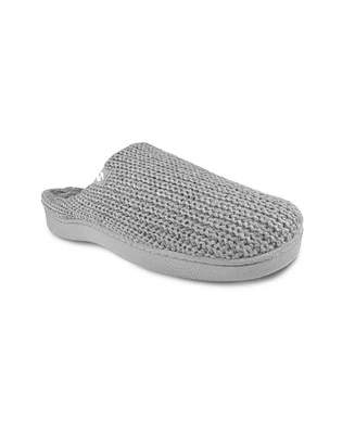 Heat Holders Women's Audrey Rib Knit Scuff Slipper