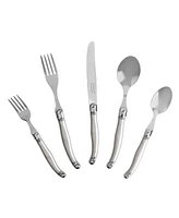 French Home Laguiole 20 Piece Stainless Steel Flatware Set, Service for 4