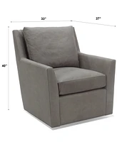 Merten Fabric Swivel Chair, Exclusively at Macy's