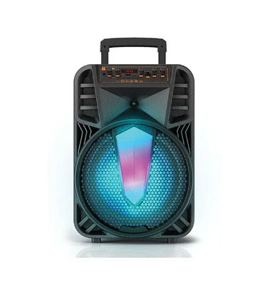 Toptech Blade-12 Bluetooth Speaker, 12" Woofer, Disco Lights