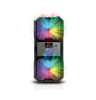 Toptech Spike-4 Bluetooth Party Speaker, 800W, Disco Lights