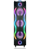 Toptech Sky-30 Bluetooth Speaker, 3x10" Woofers, Disco Lights