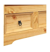 Tv Stand Mexican Pine Corona Range 35.8"x16.9"x22"