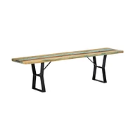 Bench 63" Solid Reclaimed Wood
