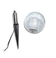 vidaXL Solar Bowl 3 Led Garden Lights with Spike Anchors & Solar Panel