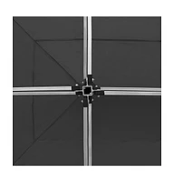 Professional Folding Party Tent Aluminum 19.7'x9.8' Anthracite