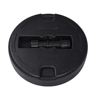 vidaXL Umbrella Base Sand/Water Filled 6.3 gal Black
