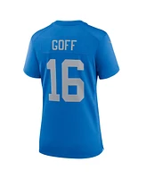 Nike Women's Jared Goff Blue Detroit Lions Alternate Game Jersey