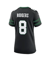Nike Women's Aaron Rodgers Legacy Black New York Jets Alternate Game Jersey